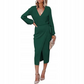 Wickelkleid Für Damen | Midi
