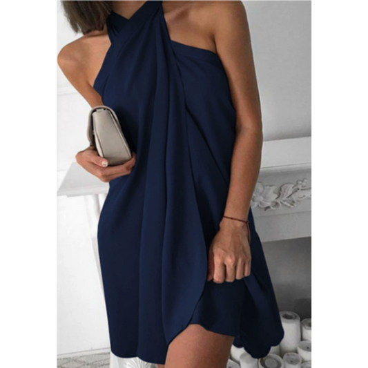 Sommerkleid Mit Neckholder Und Print Für Damen | Mini