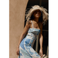 Bedrucktes Hochzeitsgastkleid Für Damen | Maxi
