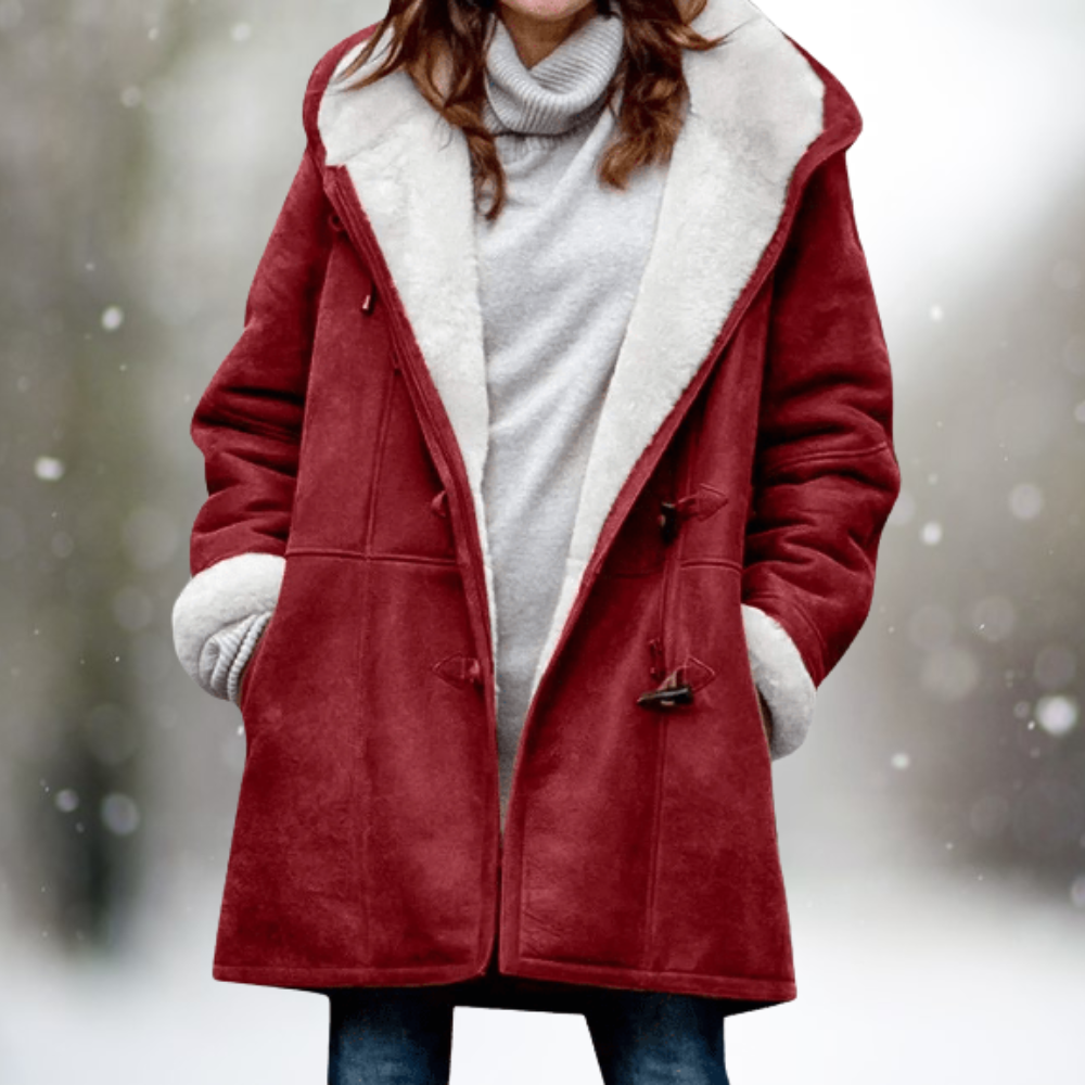 WW - Stylischer ethnischer Knopf-Hoodie-Cardigan für Frauen