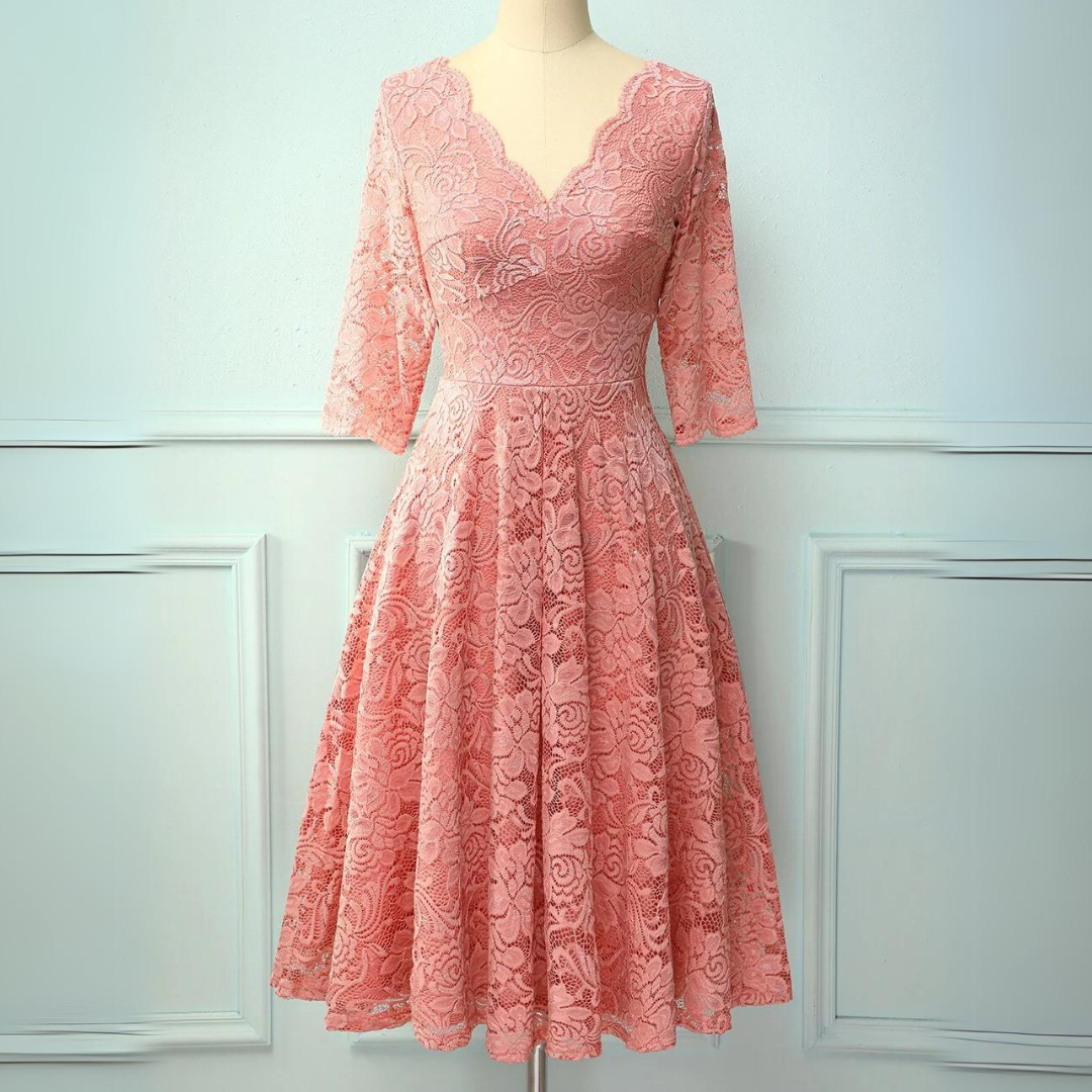 Jenny Frühlingskleid mit 3/4-Ärmeln für 2025