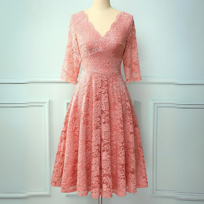 Jenny Frühlingskleid mit 3/4-Ärmeln für 2025