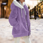 Die bequemste Winter-Plüsch-Kapuzenjacke