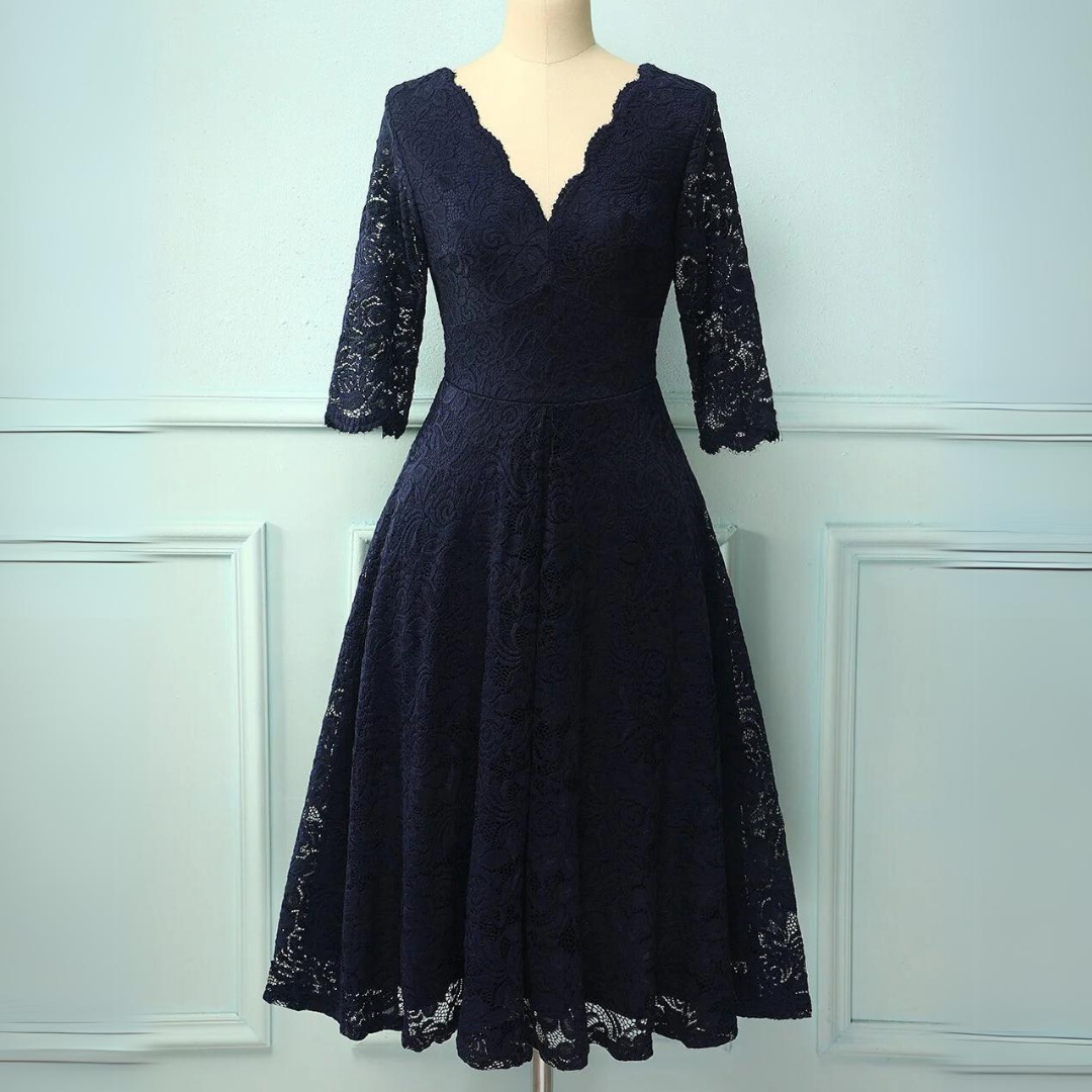 Jenny Frühlingskleid mit 3/4-Ärmeln für 2025