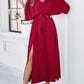 Citra – Elegantes Maxikleid aus Satin
