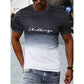 Tate | vintage-t-shirt mit farbverlauf für herren