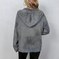 WW Hoodie | Warme Bequeme Damenweste mit Kapuze