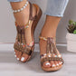Bequeme Damen Orthopädische Keilsandalen mit weicher Sohle – Marla