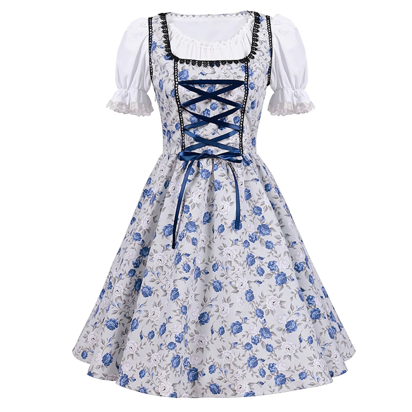 Sabrina | Damen Bezauberndes bayerisches Oktoberfest Dirndlkleid