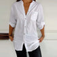 Damen Festliche Button Down Hemd | Langarm