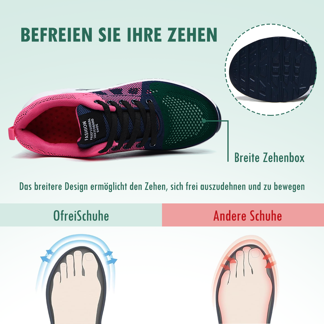 Orthopädische Damen Sneaker Schuhe