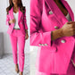 Zweiteiliges Damenanzug-Set mit Blazer und Hose – Celeste