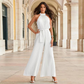 Nicole - Plissee Sommerjumpsuit