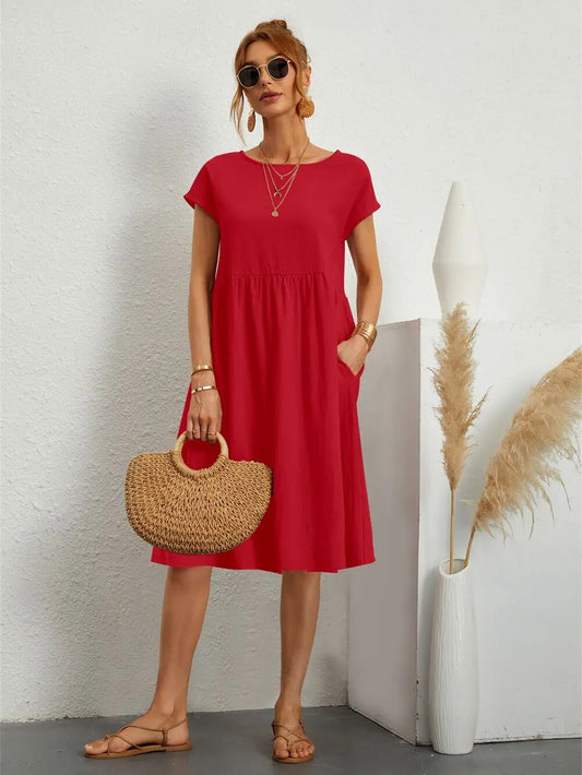 Sol - Damen elegantes Kleid