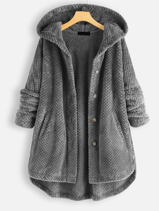 WW | Kapuzenkarte - gemütliche Damen Winterjacke
