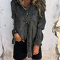 Langarmshirt Mit Pailletten Für Damen | Button Down