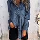 Langarmshirt Mit Pailletten Für Damen | Button Down