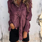 Langarmshirt Mit Pailletten Für Damen | Button Down