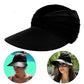 Faltbarer Sonnenhut mit großem Visier und UV-Schutz – Babes