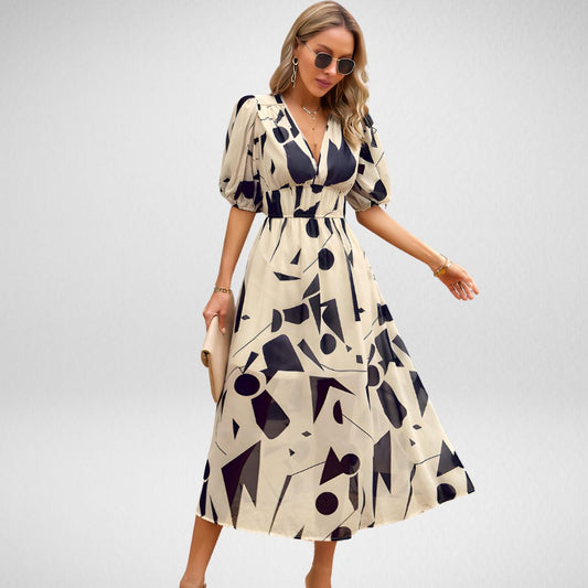 Steffi | Damen Charmantes Kleid
