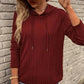 Kapuzenpullover mit Kordelzug