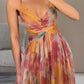 Elegantes Mesh-Maxikleid mit Figurbetontem Schnitt – Camille