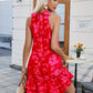 Zara – Blumenkleid mit Neckholder