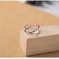 Verstellbarer Doppel-Linien-Ring – Lina