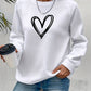 Bossom | Damen Herz-Pullover