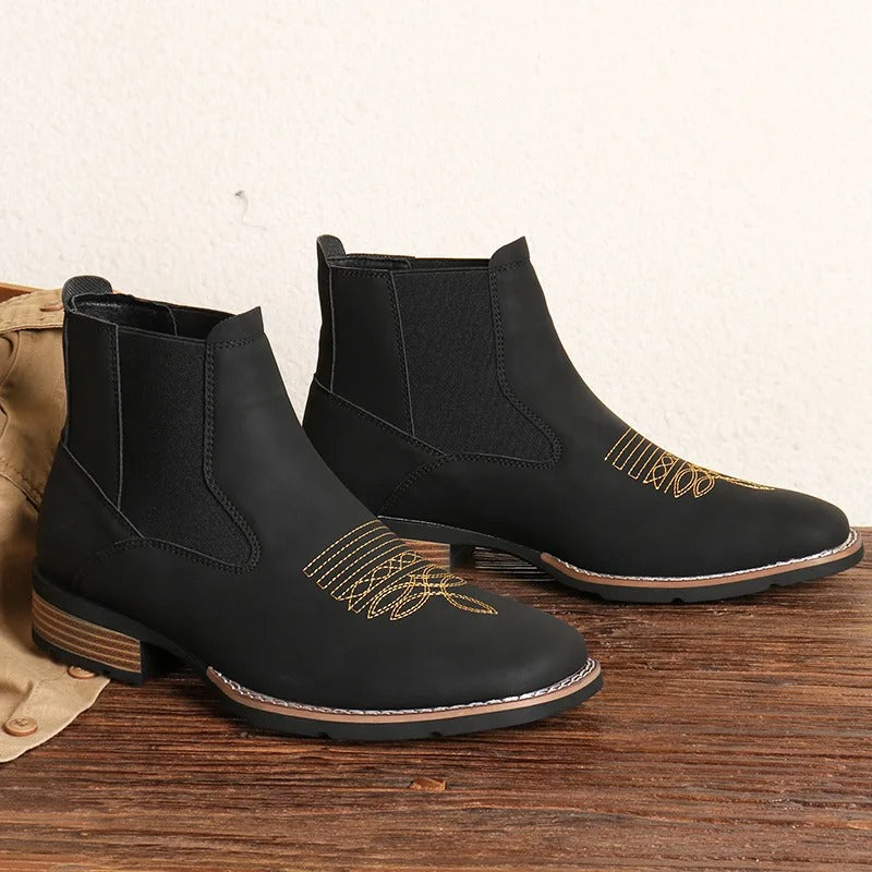 Manoel - Stiefel Für Herren Im Cowboy-Stil Mit Eleganter Form