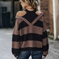 Din - Gestreifter Strickpullover