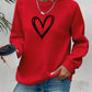 Bossom | Damen Herz-Pullover