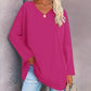 Damen Sommerpullover mit V-Ausschnitt - Lucinda