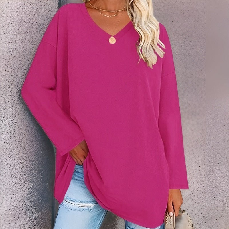 Damen Sommerpullover mit V-Ausschnitt - Lucinda
