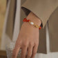 Rotes Korallenarmband