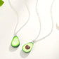 Avocado Herz Halskette