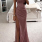 Ärmelloses Damen-Maxikleid mit Glitzer-Oberfläche für den Sommer