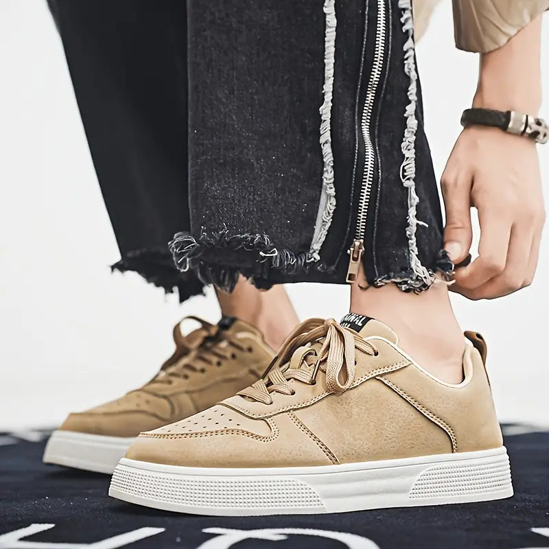 Herren-Wanderschuhe aus Veloursleder mit Komfortsohle & Stil – Marco