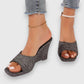 Lilia – Jeans Keilabsatz Sandalen