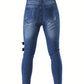 Renato - Lässige Bikerjeans