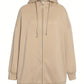 WW | Comfort - Extrem bequemer langer Zip-Up-Plüsch-Hoodie mit Kapuze für Damen