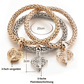 Baum-des-Lebens-Armbandset (3-teilig) – Liora