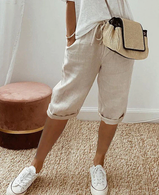 Damenshorts aus Baumwolle für den Sommer 2025 - Wilma