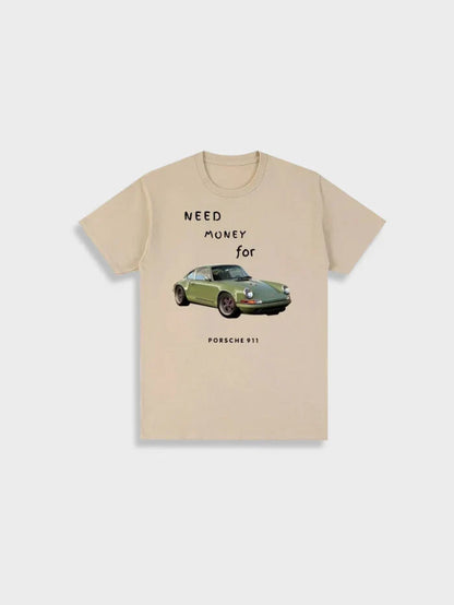 Premium T-Shirt | Geld für Porsche 911 - Sommer 2025 Edition