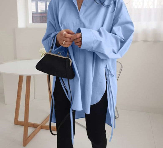 Bluse in Übergröße für Damen - Frühling 2025 Kollektion