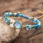 Hypnotisierendes Blaues Opal Armband - Liora