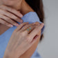 Einzigartiger Roh-Edelstein Ring - Mira