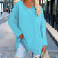 Damen Sommerpullover mit V-Ausschnitt - Lucinda
