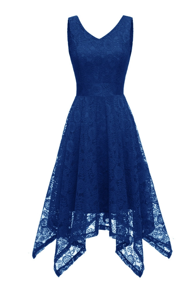 Halterkleid mit Asymmetrischen Kanten für Sommer 2025 - Marie