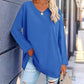 Damen Sommerpullover mit V-Ausschnitt - Lucinda